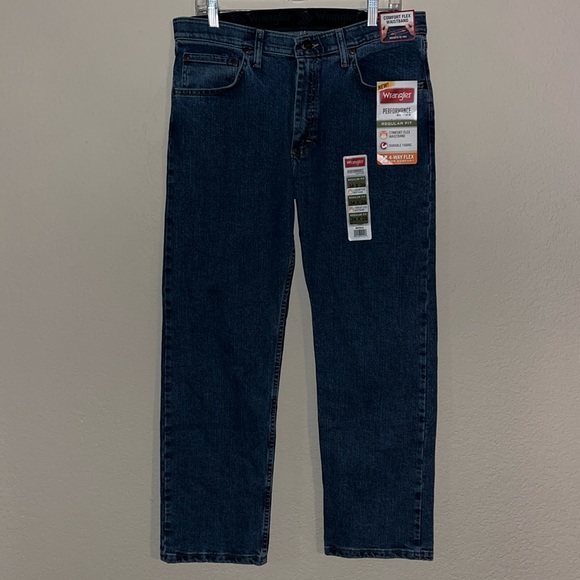 NWT wrangler flex waistband jeans size 34x29 - Picture 1 of 3
